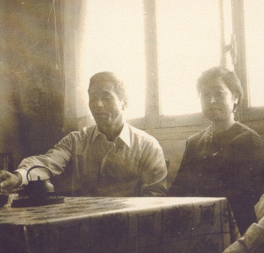 Nakazono Sensei et Mme à Paris 1970